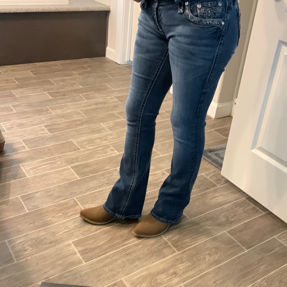 Miss Me Boot Cut Jeans sz 27 - Picture 3 of 5